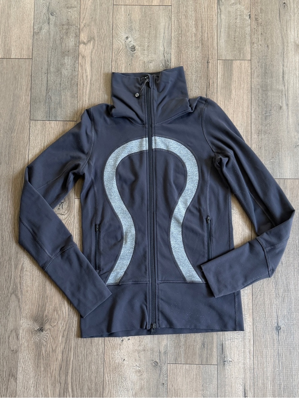 Lululemon Stride Full Zip Jacket Gray Size 4 (Small)